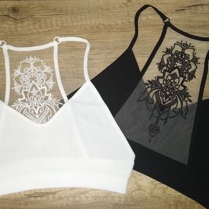Tattoo Lace Bralettes